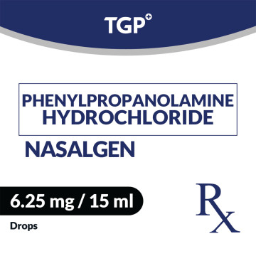 Rx: NASALGEN Phenyl HCI Oral Drops 6.25mg/15ml