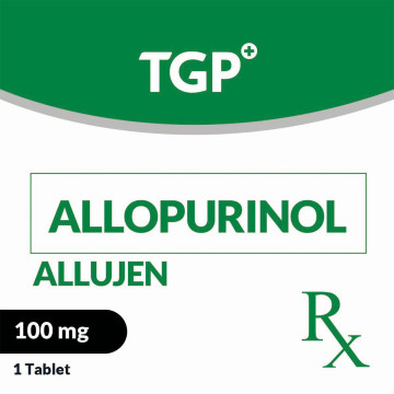 Rx: ALLUJEN Allopurinol Tab 100mg