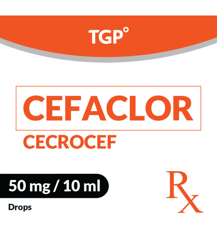 Rx: CECROCEF Cefaclor Drops 50mg 10ml