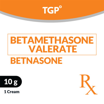 Rx: BETNASONE Betamethasone Valerate Cream 0.1% 10g