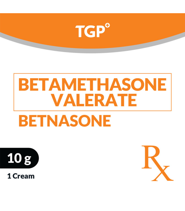 Rx: BETNASONE Betamethasone Valerate Cream 0.1% 10g
