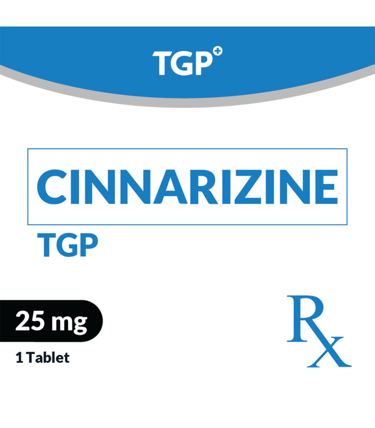 Rx: TGP Cinnarizine Tab 25mg