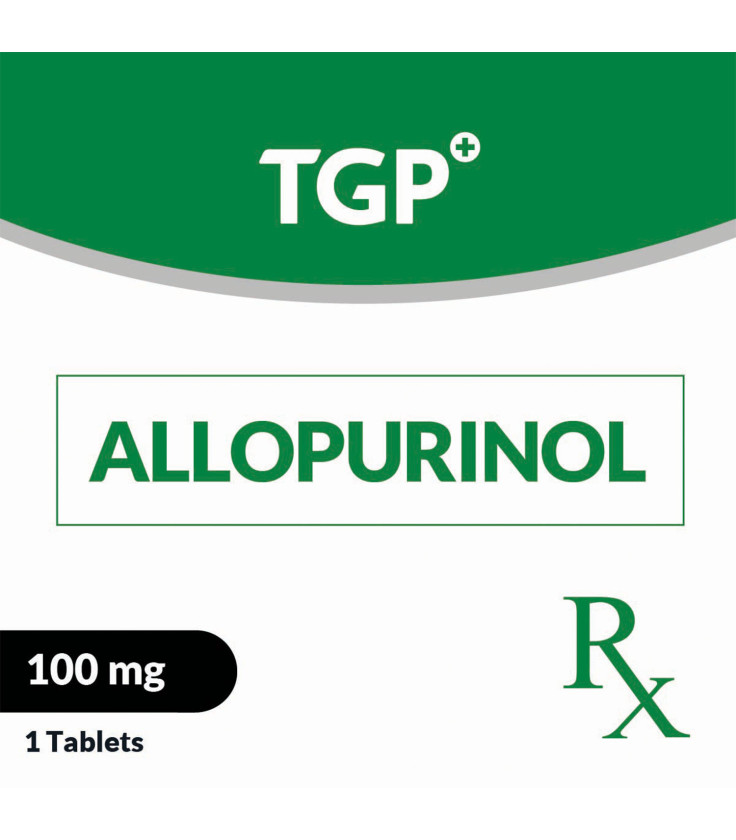 Rx: TGP Allopurinol Tab 100mg
