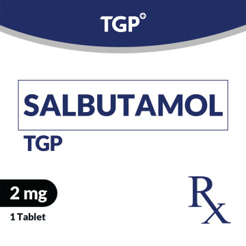 Rx: TGP Salbutamol Tab 2mg