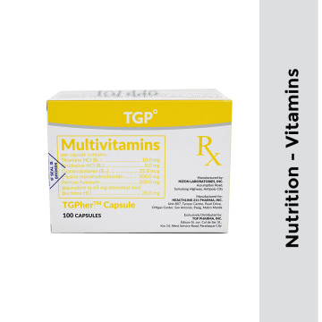 Rx: TGPher Vitamin B Comp+Lysine+Fe+Buclizine Cap