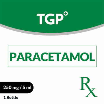 Rx: TGP Paracetamol Susp 250mg/60ml