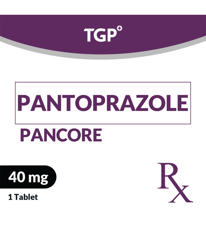 Rx: PANCORE Pantoprazole Tab 40mg