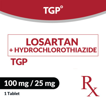 Rx: TGP Losartan+ HCTZ Tab 100mg/25mg