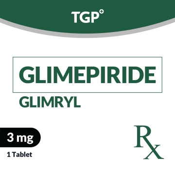 Rx: GLIMRYL-3 Glimepiride Tab 3mg