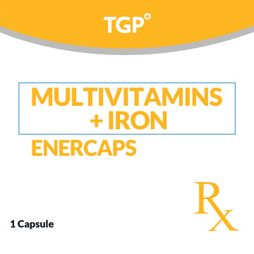 Rx: ENERCAPS Multi-Vitamins+Iron Cap
