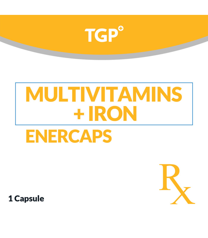 Rx: ENERCAPS Multi-Vitamins+Iron Cap