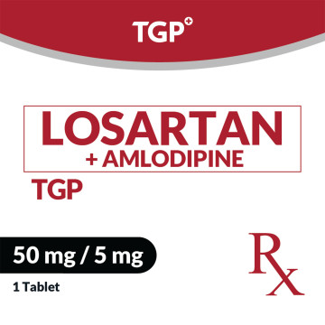 Rx: TGP Losartan+Amlodipine Tab 50mg/5mg
