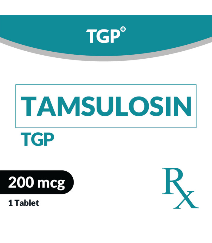 Rx: TGP Tamsulosin Tab 200mcg