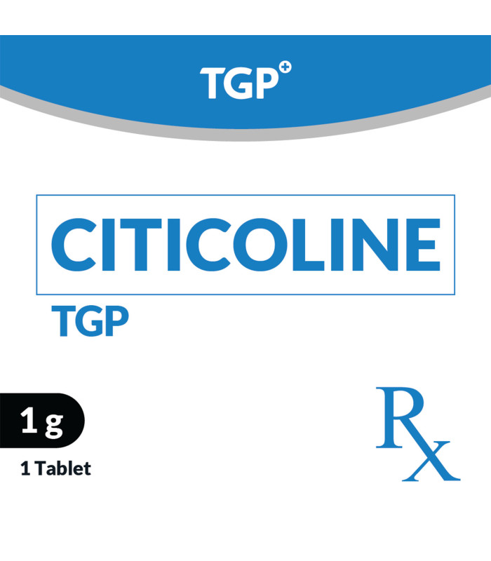 Rx: TGP Citicoline Tab 1g