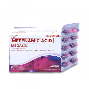 MEGALIN Mefenamic Acid 250mg Capsule