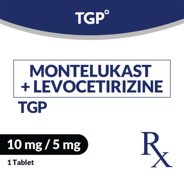 Rx: TGP Montelukast + LevocetirizineTab10mg/5mg