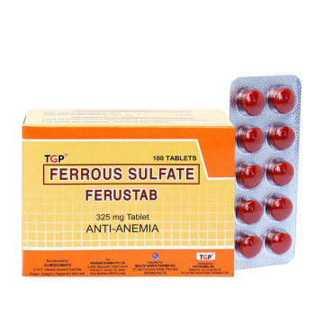 FERUSTAB Ferrous Sulfate Tablet 325mg