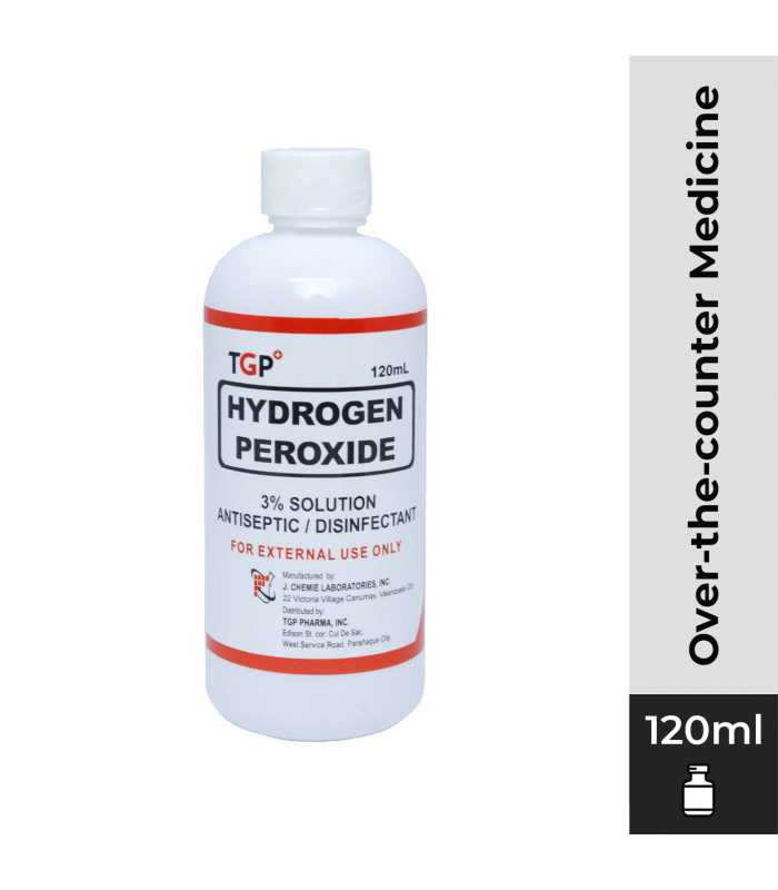 TGP Hydrogen Peroxide Soln 3% 120ml