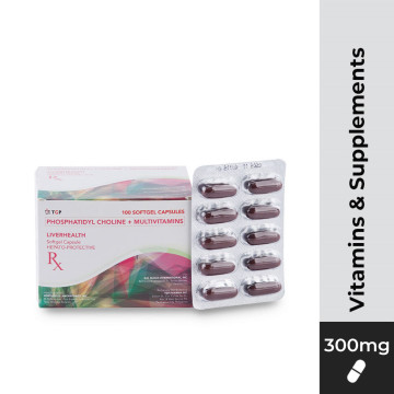 Rx: LIVERHEALTH Phosphatidyl Choline+Multi Vitamins 300mg...