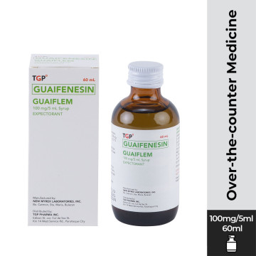 GUAIFLEM Guaifenesin Syrup 100mg/5ml 60ml