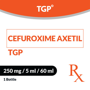 Rx: TGP Cefuroxime Axetil GranSusp250mg/5ml 50ml