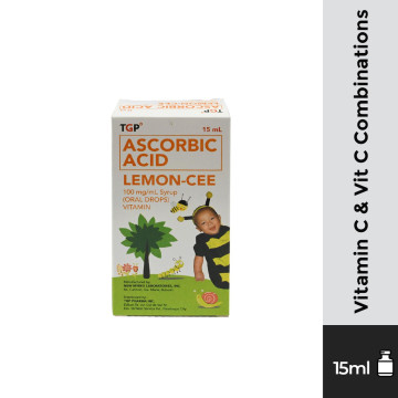 LEMONCEE Ascorbic Acid Drops 100mg/15ml