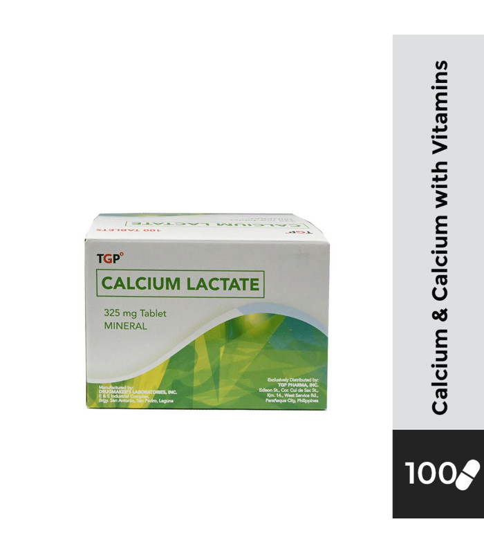 TGP Calcium Lactate Tablet 325mg 100s
