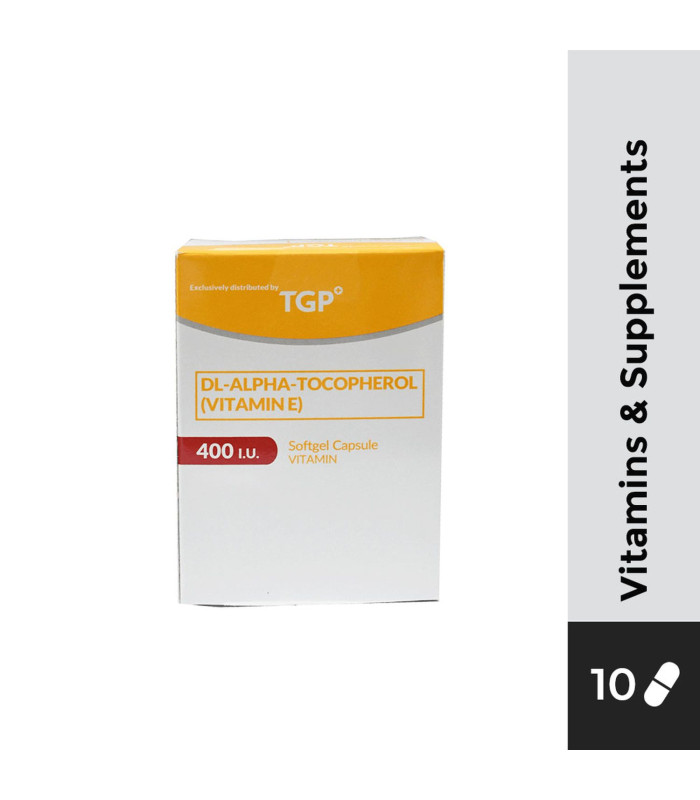 TGP Vitamin E Capsule 400iu 10s