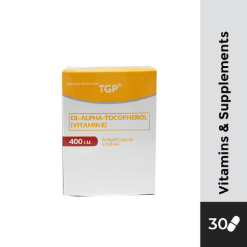 TGP Vitamin E Capsule 400iu 30s