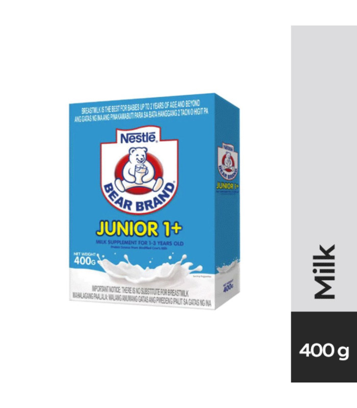 BEAR BRAND JUNIOR 1+ Milk Supplement 400g