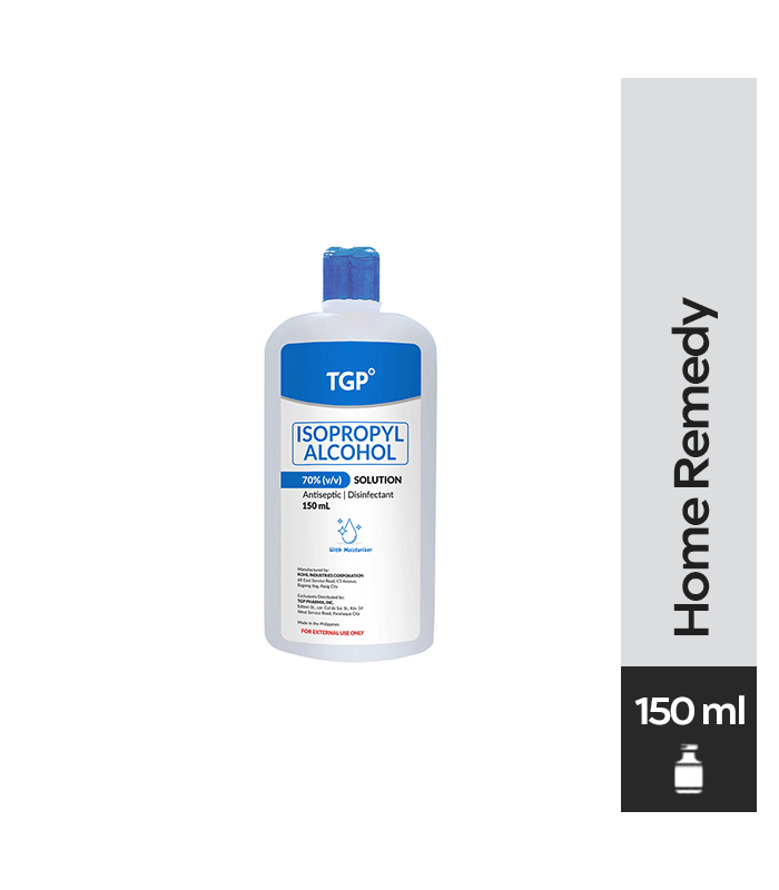 TGP Isopropyl Alcohol With Moisturizer 70% Solution 150mL