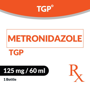 Rx: TGP Metronidazole Syr 125mg 60ml