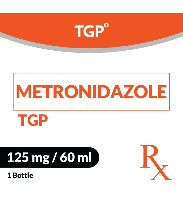 Rx: TGP Metronidazole Syr 125mg 60ml