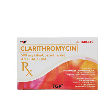 Rx: TGP Clarithromycin Tab 500mg