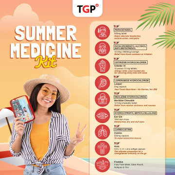 TGP Summer Medicine Kit with pouch