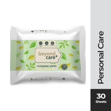 BEYONDCARE Cleansing Wipes Green Tea 30s