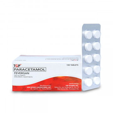 FEVERGAN Paracetamol 500mg Tablet