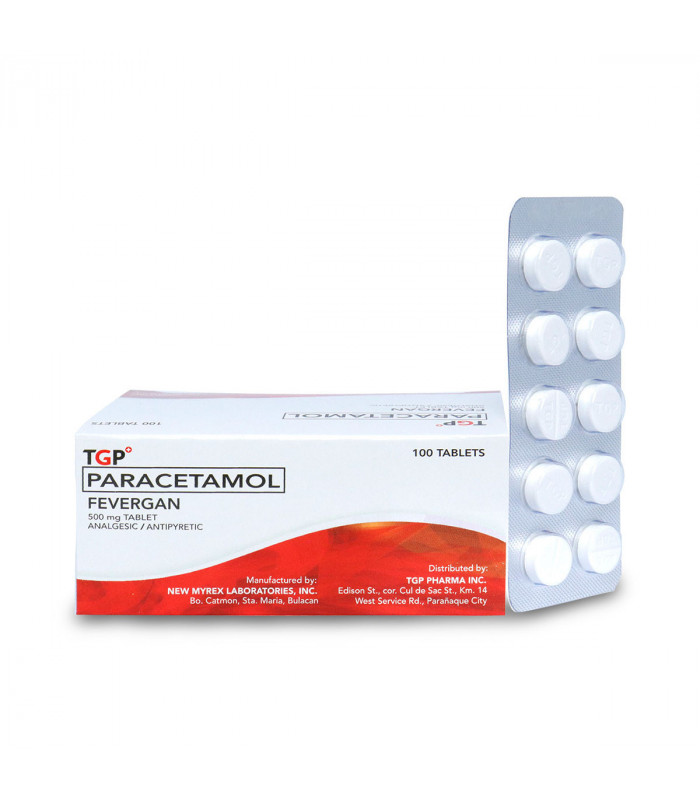 FEVERGAN Paracetamol 500mg Tablet