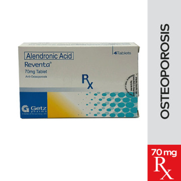 Rx: REVENTA Alendronic Acid 70mg Tablet
