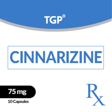 Rx: TGP Cinnarizine 75mg Capsule