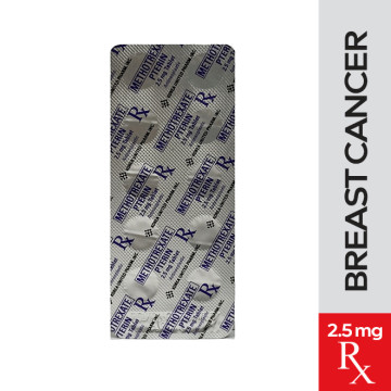 Rx: PTERIN BP-Methotrexate 2.5mg Tablet