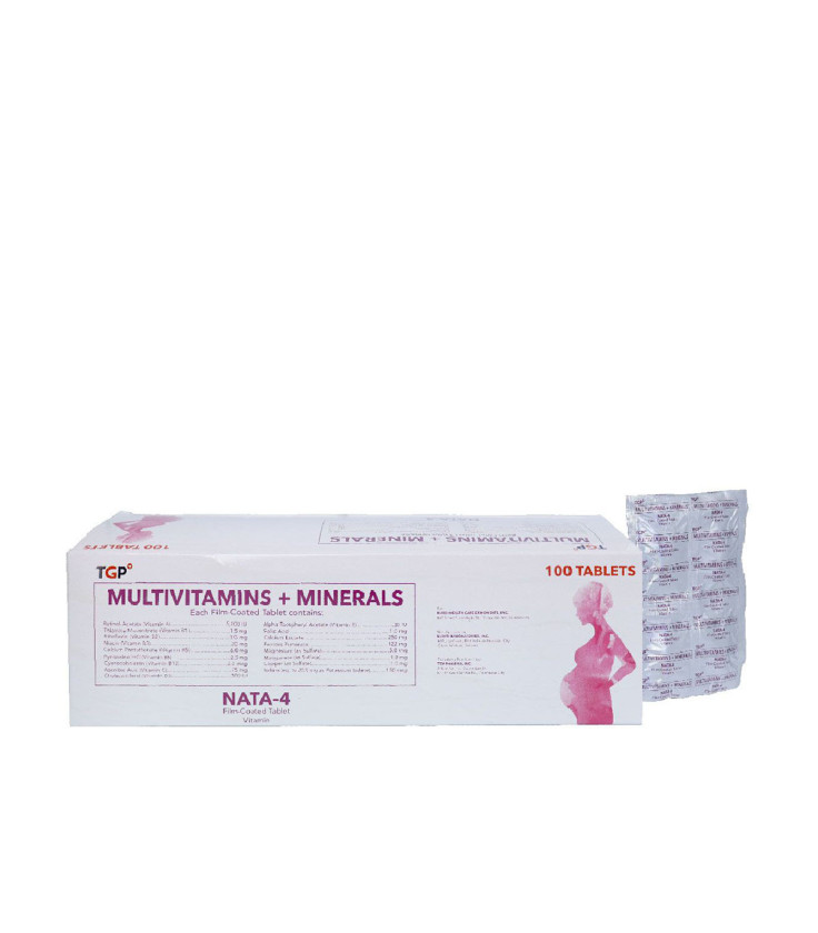 NATA-4 Multivitamins+Minerals Tablet