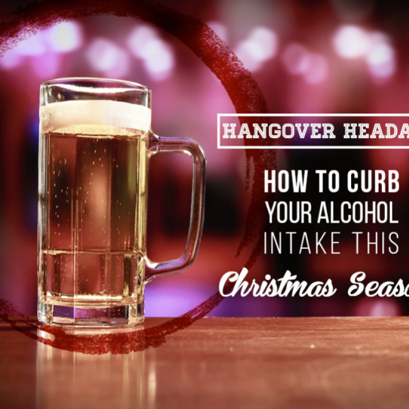 Hangover Headache: How To Curb Your Alcohol-Drinking This Christmas Season
