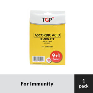 [BUY 9+1] LEMONCEE Ascorbic Tab 500mg for immunity