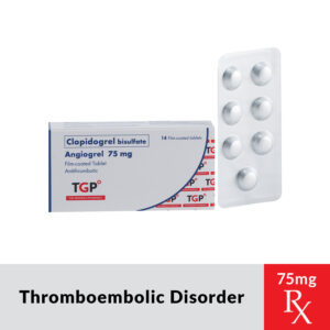 ANGIOGREL Clopidogrel 75mg Tablet