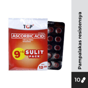 ASCORBIC ACID 100mg 9+1 Sulit Pack Tablet