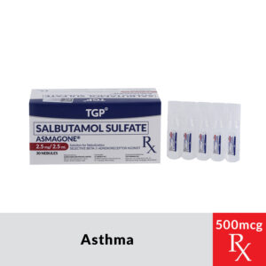 ASMAGONE Salbutamol Sulfate 2.5mg/2.5ml Solution Nebule
