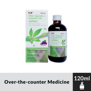 ASTROL Vitex neg L.Lagundi Leaf Syrup 300mg/5ml 120ml