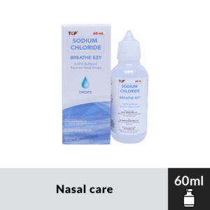 BREATHE EZY Sodium Chloride 60ml Nasal Drops
