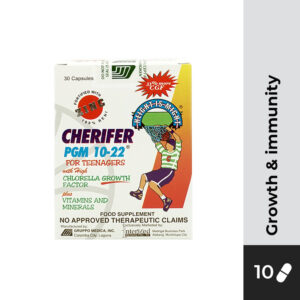 CHERIFER PGM 10-22 Vitamins+Minerals+CGFr+Zinc Capsule 10s